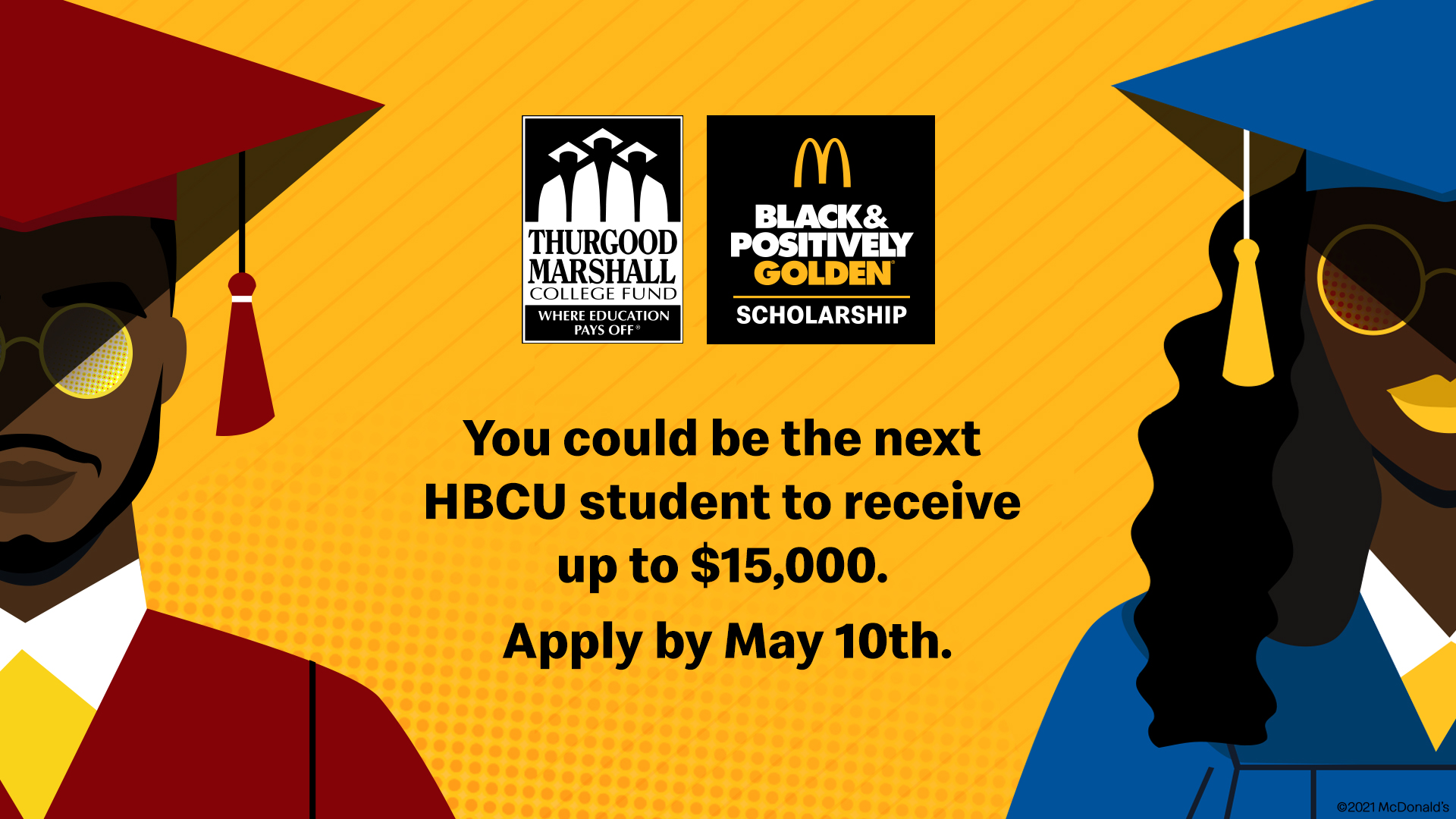 McDonald's Black & Positively Golden Scholarship Program is Championing